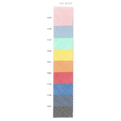SBIECO DI COTONE STAMP. RIGHE SOTTILI - BIA04 - CONF. 25 METRI